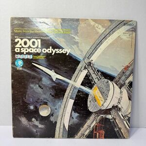 Vintage "2001: A Space Odyssey Soundtrack" Vinyl Record MGM SIE-13‎ Sci Fi 1968